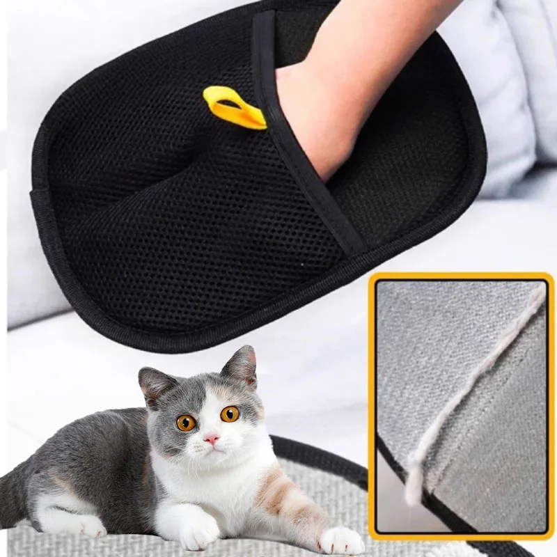 Pet Supplies App - قفازات تنظيف الحيوانات الأليفة، فرشاة إزالة