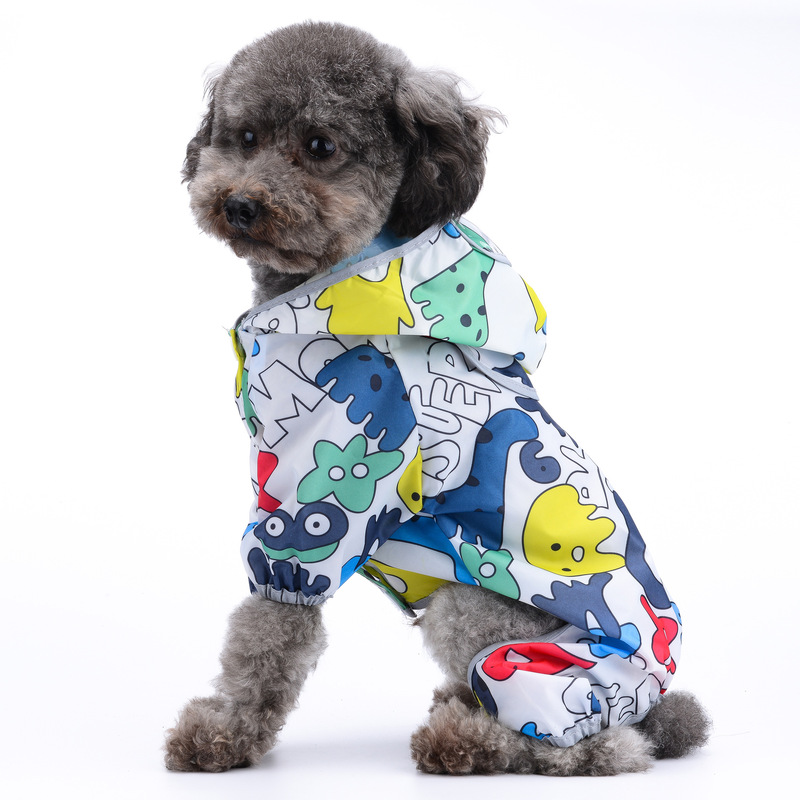 Dog Raincoat - معطف واق من المطر للكلاب، ملابس