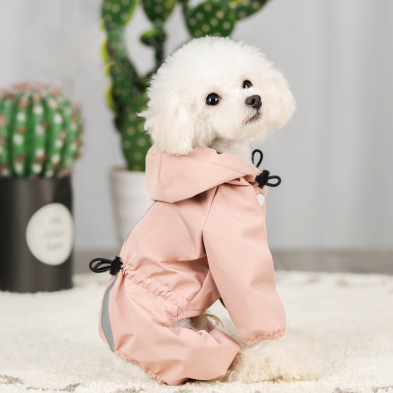 Dog Raincoat - مستلزمات الحيوانات الأليفة معطف واق من