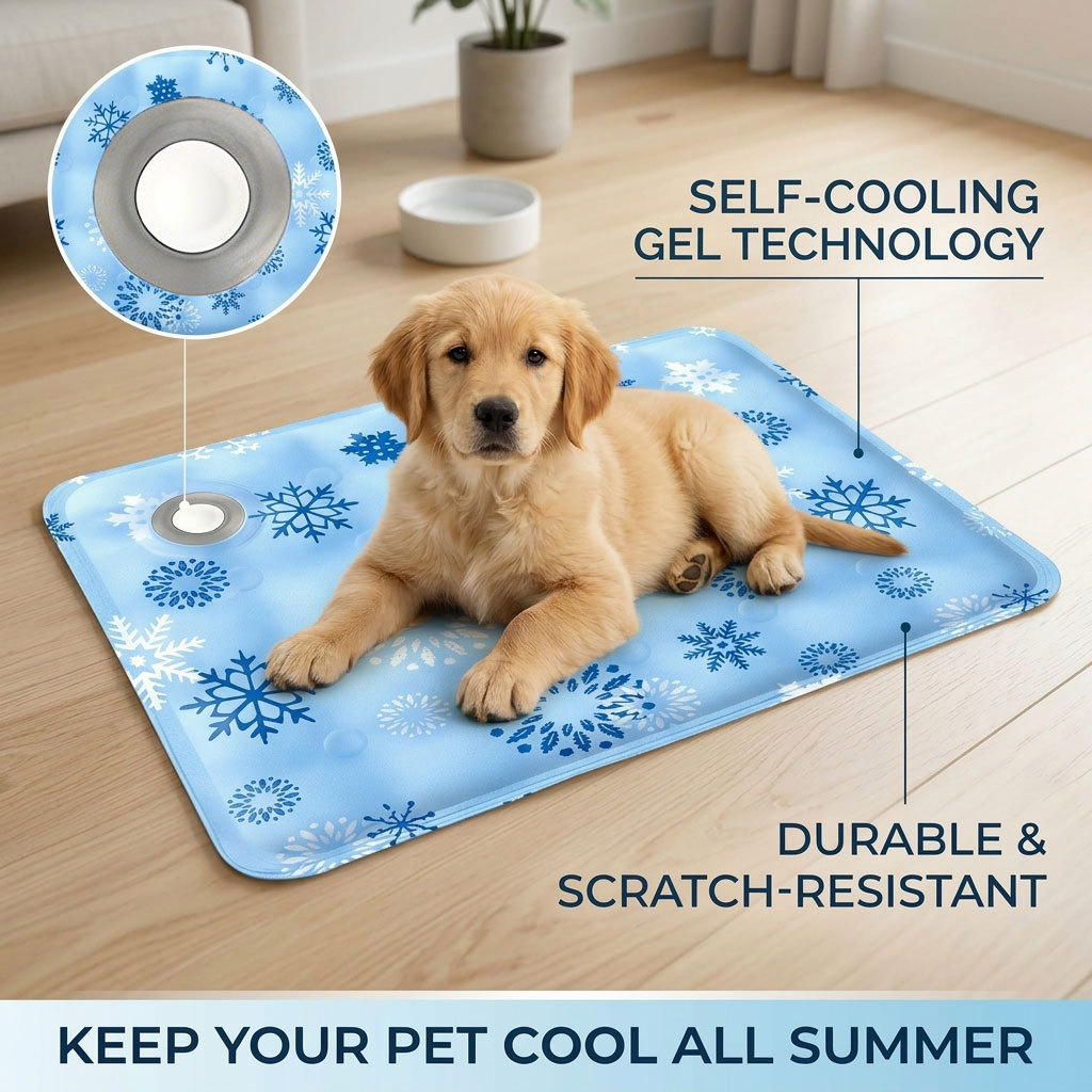 Pet Supplies App - حصيرة صيفية للحيوانات الأليفة، حصيرة تبريد