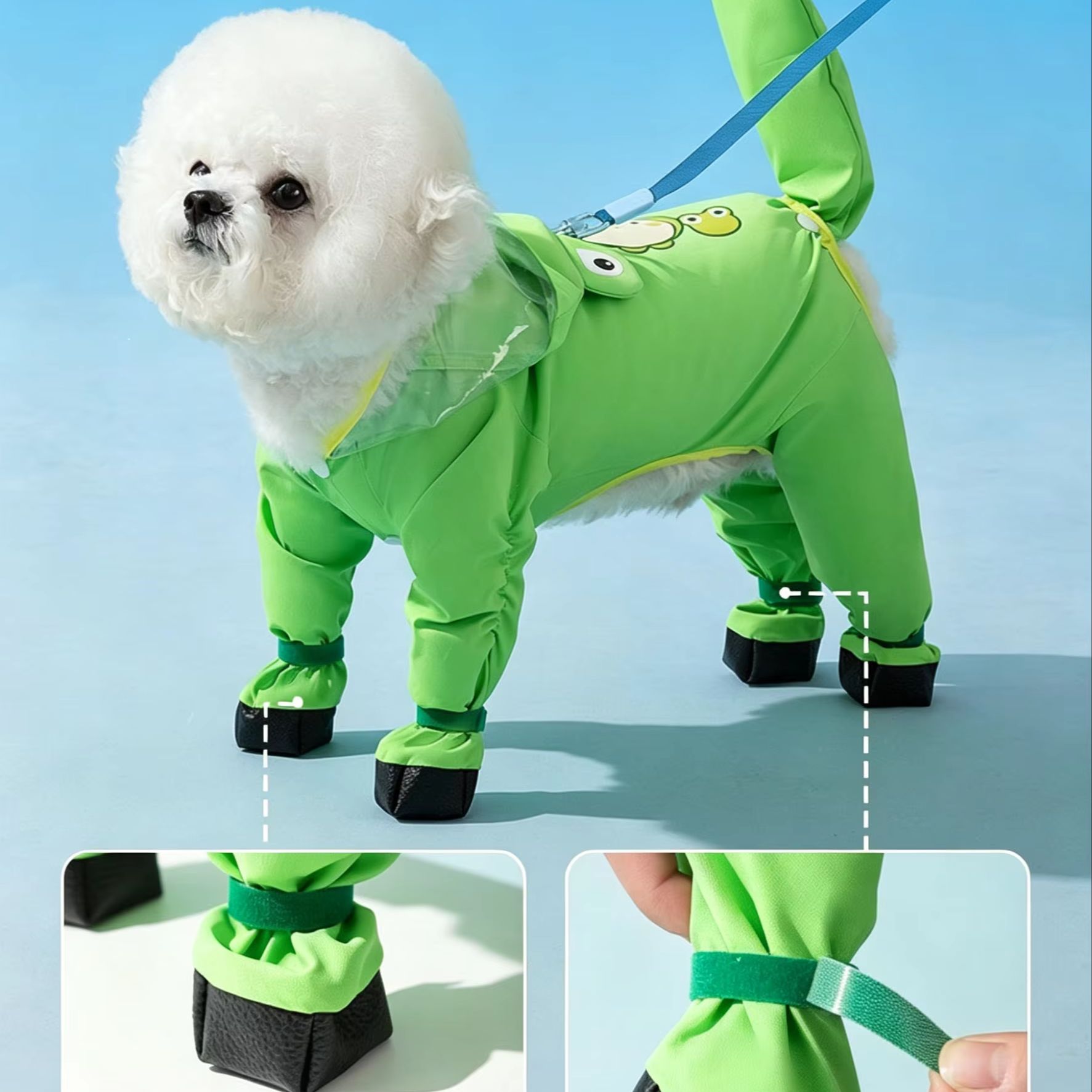 معطف واقٍ من المطر للكلاب بأرب - مراجعة Dog Raincoat وسعره
