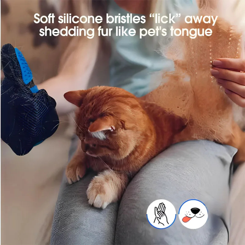 قفاز تمشيط شعر الحيوانات الألي - مراجعة Pet Supplies App وسعره